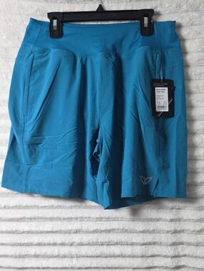 0550 Korsa Women's Athletic Shorts With Built In Underwear Liner